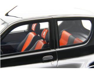 Fiat Seicento Sporting Abarth 1998 Nero Laudoracing 1:18 Resinemodell (Türen, Motorhaube... nicht zu öffnen!)